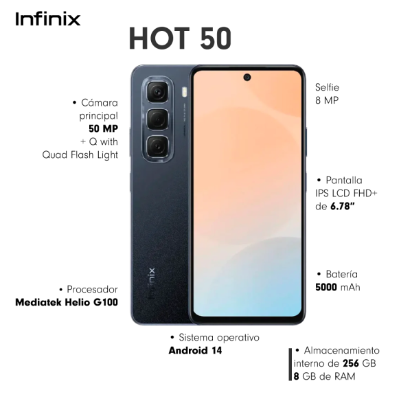 INFINIX HOT 50 (8+256GB)